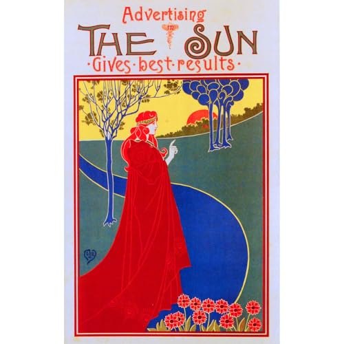 Poster Le soleil rayonnez de sérénité grâce à cette œuvre murale poétique