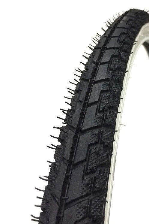 2 Copertoncini CityBike 700x35C - Bianco/Neri Per Trekking E Strada, Misura 28x1.35 - Foto 3