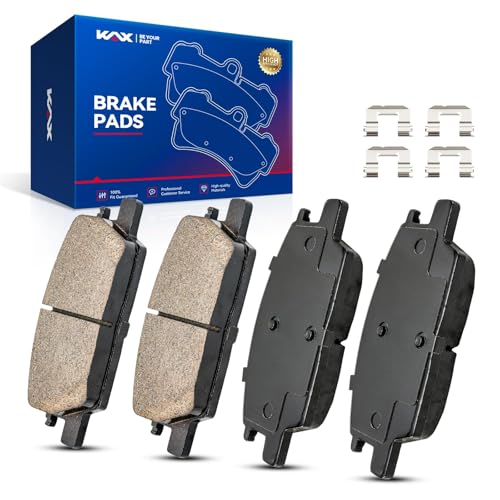 KAX Front Brake Pads Kit for Chevrolet, GMC, Buick - Equinox, Malibu, Terrain, LaCrosse, Regal TourX, Regal Sportback, D1913 Ceramic Disc Brake Pads Set, 4pcs
