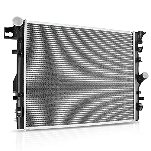 DWVO Radiator Complete Radiator Compatible with 2012-2018 Jeep Wrangler 3.6L, 2007-2011 Jeep Wrangler 3.8L V6 by DWVO - Used condition - US$33.34