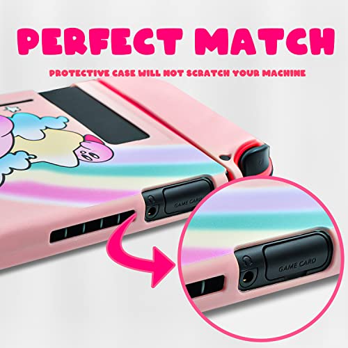 Wymddym Protective Case For Switch,Kirby Case Compatible With Nintendo Switch, Cute Kirby Game Accessories Soft Slim Cover Shell For Console #TOP1