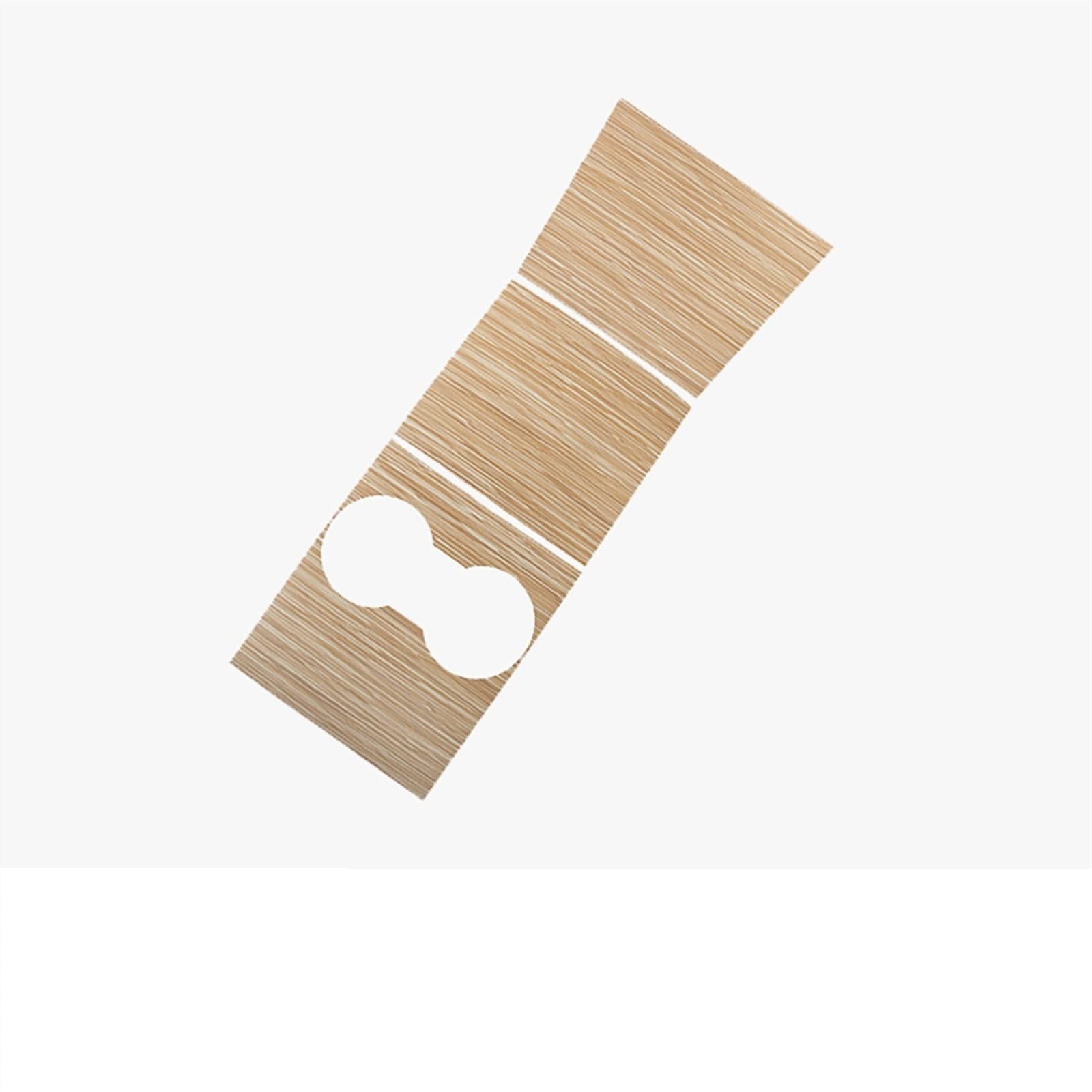 Qibbei Horizontal Grain For Tesla Model 3 2017 2020 Car Center Console Wood Wrap Sticker Grain(Horizontal Grain)