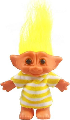 Miniatura 20 de Muñecas retro vintage Troll cromáticas adorables para colecciones, proyectos escolares, artes y manualidades, recuerdos de fiesta, 7.5 pulgadas