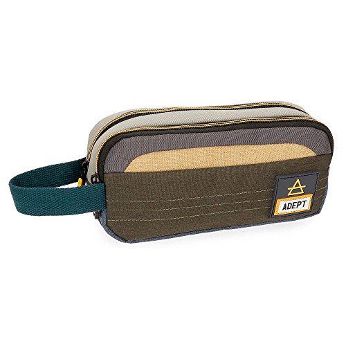 Adept Camper Neceser Dos Compartimentos Multicolor 22x10x7 cms Poliéster Cover
