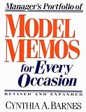 Manager's Portfolio of Model Memos for Every Occasion
