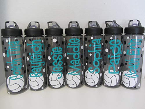 Personalized Volleyball Sport Drink Water Bottle 24 Ounce #TOP7
