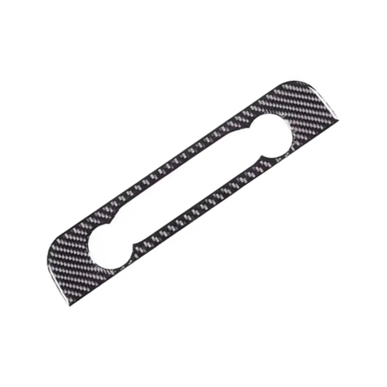 Car Central Control Warning Light Switch Frame Cover Trim Sticker for Ford for Maverick 2022 2023 2024 OOPUHKSY(Carbon Fiber Look)