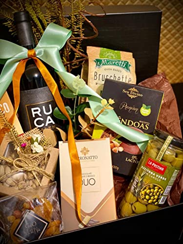 Cesta de Presente G&O Vinho Argentino Ruca Malen