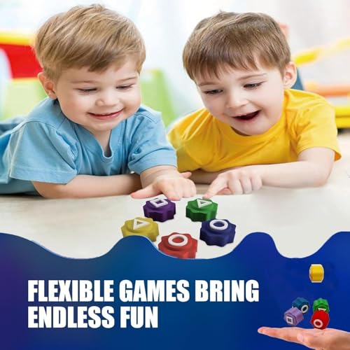 Gonggi Spiel, Squid Spiel Gonggi Game, Traditional Korean Games Set Wie Jebi Chagi, Gong-gi Und DDAKJI Squid Jack Stone Game Set für Kinder,Familienaktivität (U)