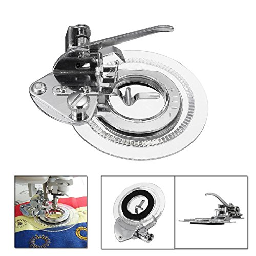 Pie prensatela decorativo universal para máquina de coser miniatura 3