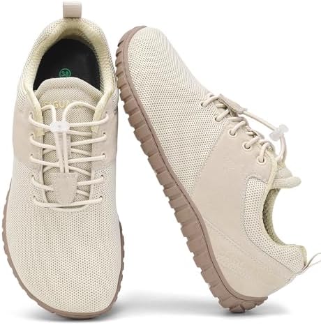 SAGUARO Barfußschuhe Herren Damen Minimalistische Barefoot Sneaker mit Breiter Zehenbox für Alltag,Training,Walking,Reisen Gr.36-48