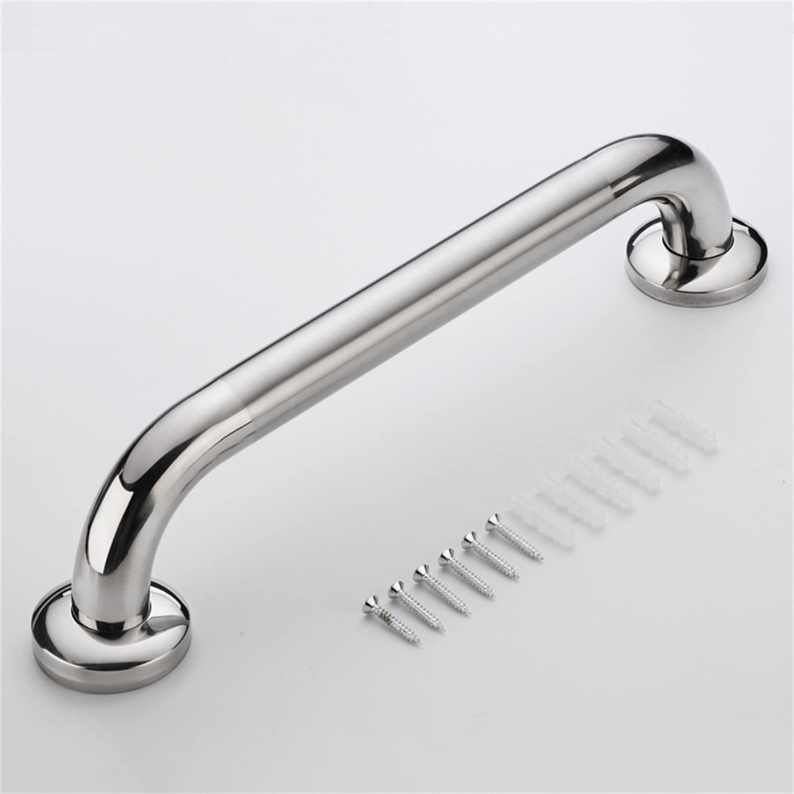 Barra De Agarre Del Baño, 304 Acero Inoxidable Asidero for Baño Asideros De Seguridad Asideros Barra De Agarre De Equilibrio En Cromo Tornillo Oculto Montado En La Pared for Baño Bañera Ducha Inodoro
