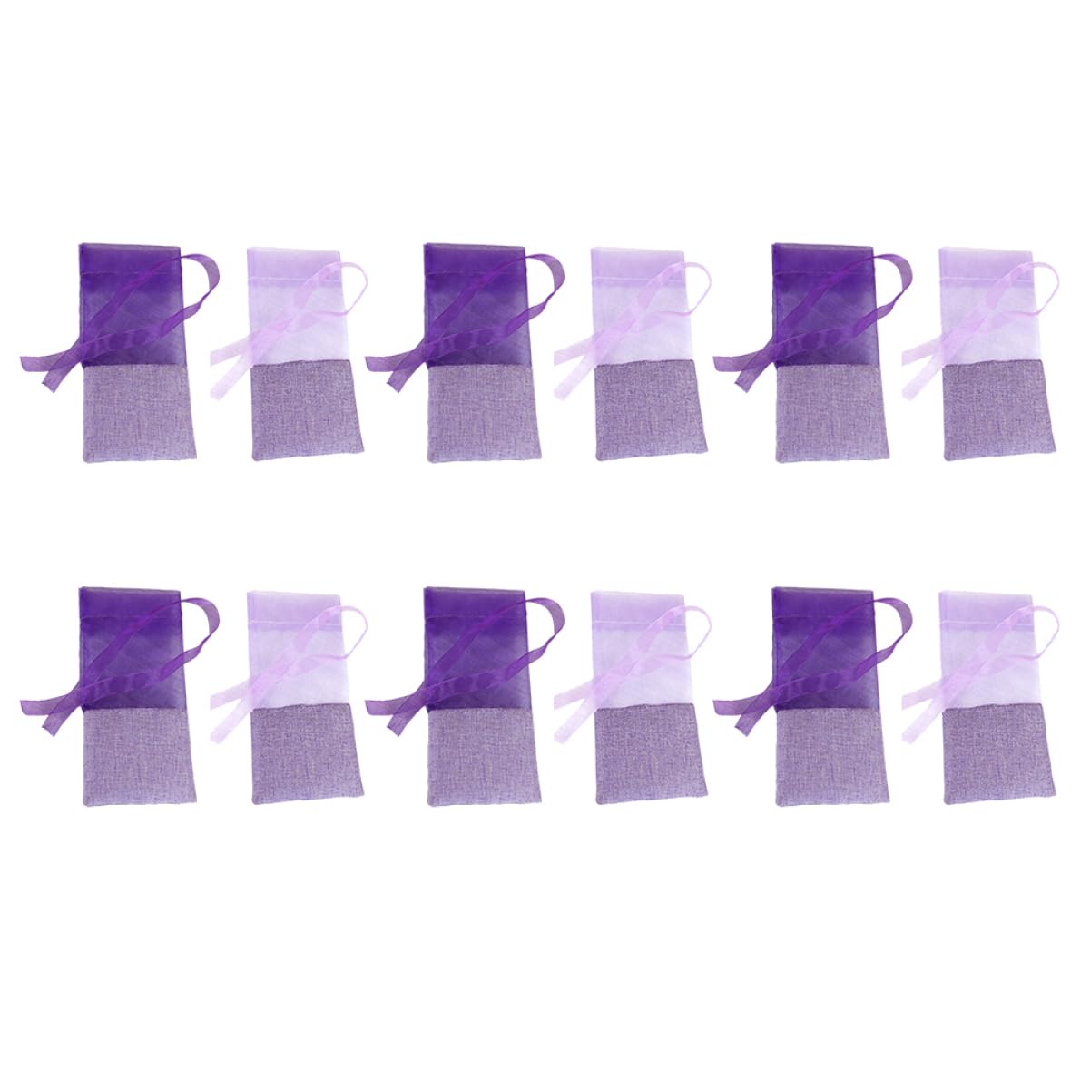 Healeved 96pezzi Sacchetti Profumati Alla Lavanda Borse Garza Per Armadi e Cassetti Organizzatori Per Gioielli Sacchetti Vuoti Per Spezie e Fiori Design Elegante e Delicato