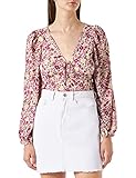 Springfield Falda Vaquera Blanca, Falda Mujer, Blanco, 44