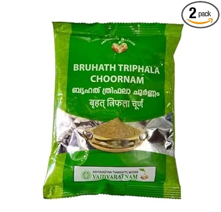 VAIDYARATNAM Bruhata Triphala Choornam, 200 g, Pack of 2