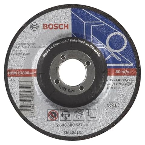 Bosch 115mm Grinding Disc for Steel Cover