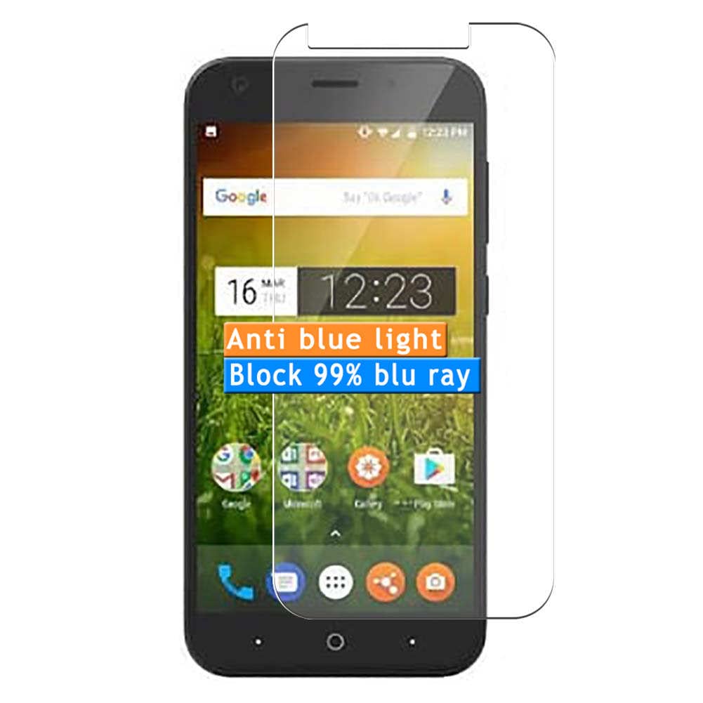 3-Pack Anti Blue Light Screen Protector, compatible with Smartron t.phone P TPU Film Protectors Sticker [ Not Tempered Glass ]