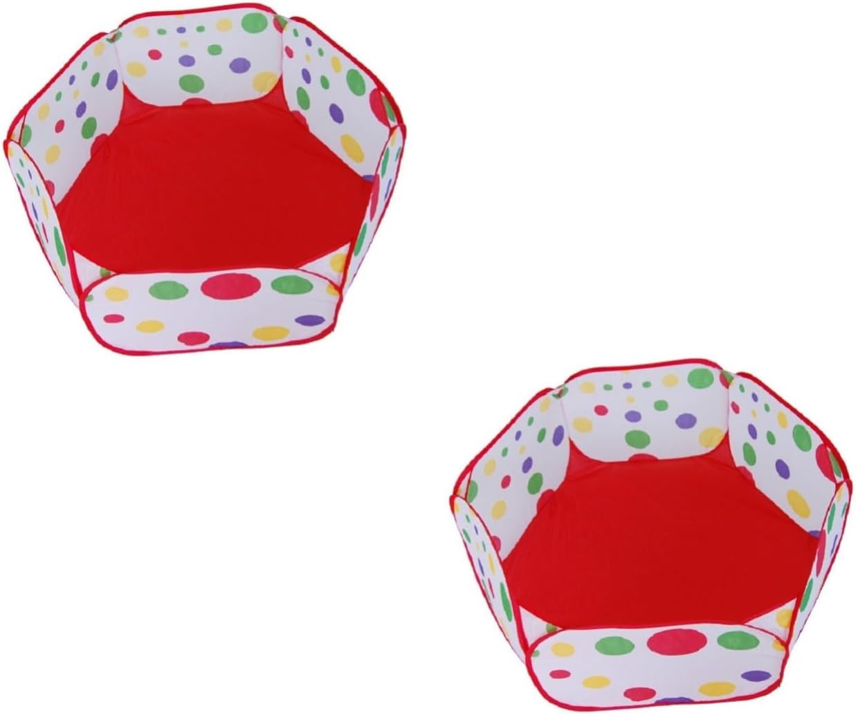 ibasenice 2pcs foldable playpen kid playpen indie outdoor toys for babies kid tent Kids Ball Play Poll Tent Ball Play Pool Tent Carry Tote Toy indoor tote bag club Ball Pool child the fence