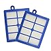 WuYan Lot de 2 filtres HEPA de rechange pour aspirateur Electrolux H12 EL4100 EL6986A EL4050 ZE346B ZUA3840P ZTI7635