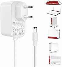 Tonton Power Supply 12V3A Compatible with All AVM Fritzbox WLAN Router and Telekom Speedport Smart - Extra Long Cable 2 m - Suitable for Fritz Box 7590 DSL, Cable, LTE - Fritz!Box