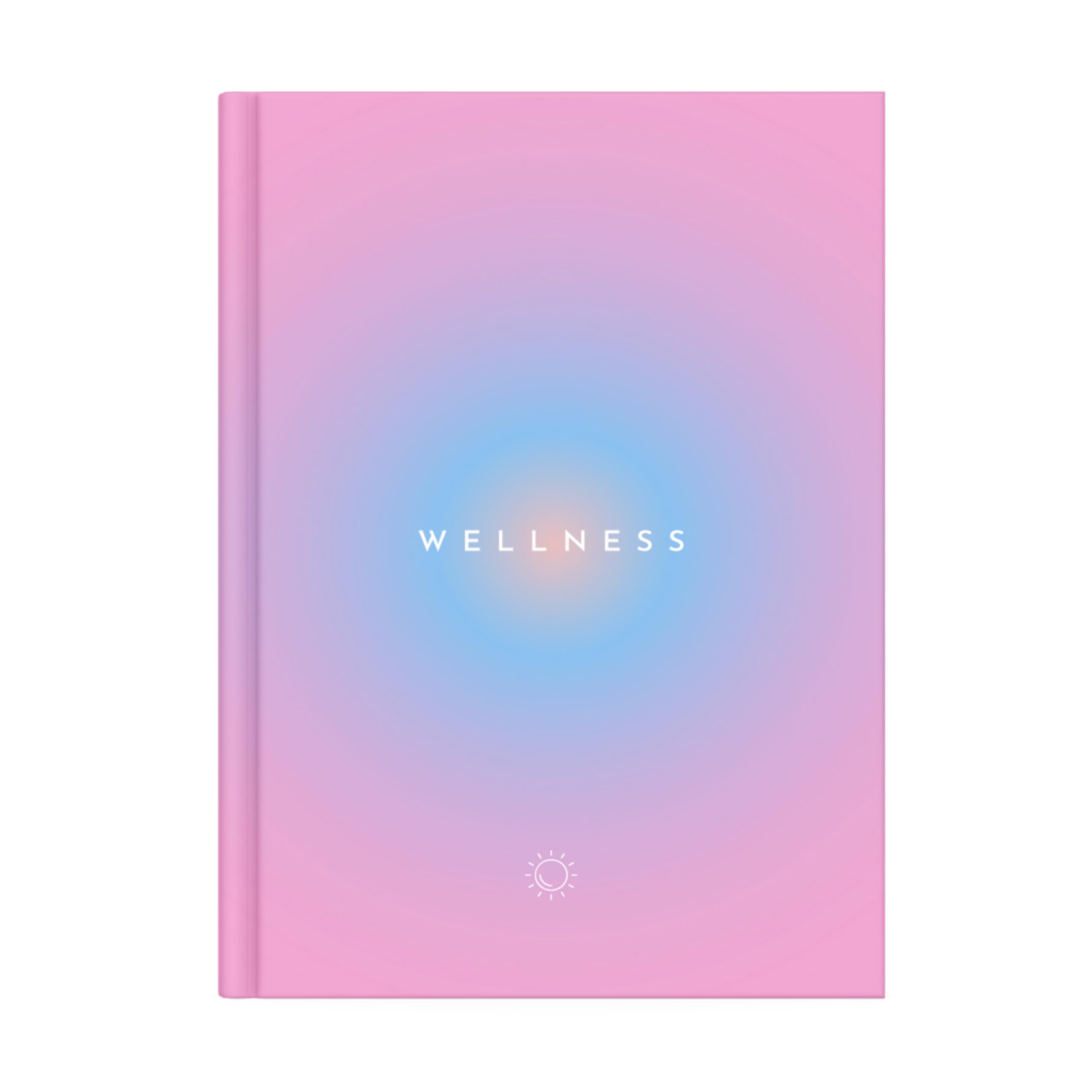 LiveWellWellness Guided Journal | Full Year Daily Wellbeing Planner for Wellness & Health Tracking with Prompts | Hardback for Men and Women | Self-care, Mindfulness, Personal Development