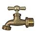 Brass Hose Bibb Compares to Arrowhead Brass 3/4"Male NPT Inlet with 3/4 water hose outlet ideal for gardens and patios [79-112]  Llave de Manguera o Nariz 3/4"