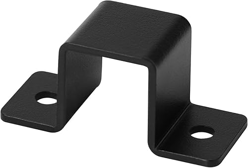 Miniatura 5 de 20 abrazaderas de correa de tubo cuadrado para tubo cuadrado de 1-12 pulgadas x 1-12 pulgadas, grosor de 0.079 in de grosor, abrazadera de soporte