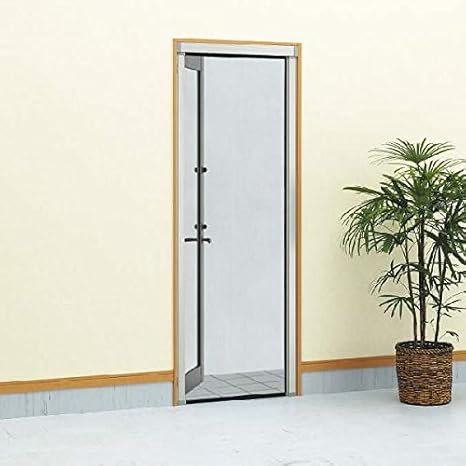 Amazon Ykkapオプション 勝手口 フレミングj 横引きロール網戸 Yw ホワイト 網戸