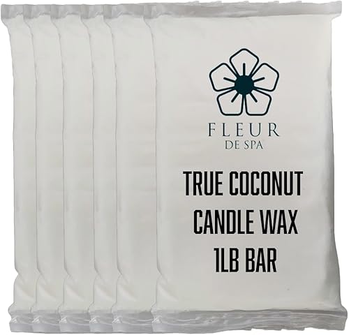 Miniatura 10 de True Coconut Premium Mezcla de cera de coco totalmente natural para la lujosa fabricación de velas de bricolaje, fabricada en los Estados Unidos