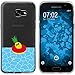 Produktbild PhoneNatic Case kompatibel mit Samsung Galaxy A7 (2017) Silikon-Hülle Sommer Ananas M2