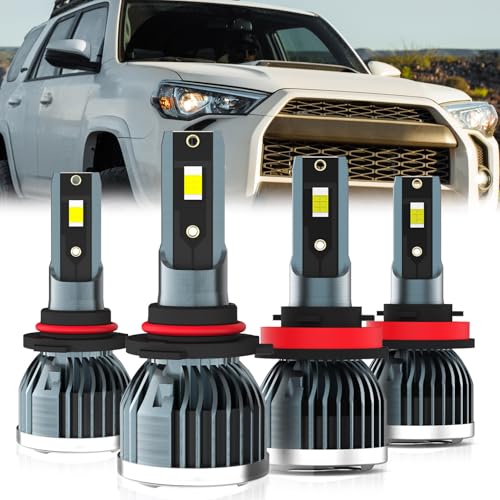 Bombillas para Toyota 4RUNNER 2006-2021, 9005 + H11, 4 unidades