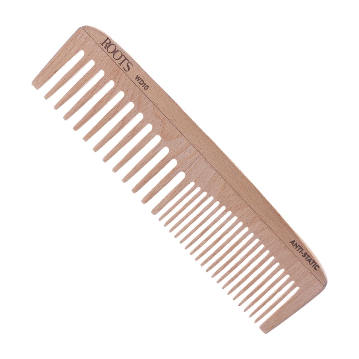 Roots Wooden Dressing Comb - Designed with Wide and Thin Rounded Teeth Comb - Damage Free Everyday use for Men and Women - WD10-image-11