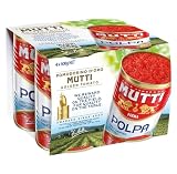 Mutti Finely Chopped Tomatoes 400g (Pack of 4)