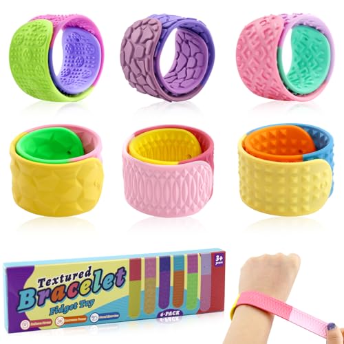 HA BIN Pulseras Sensoriales Anti-Estrés para Niños y Adultos - Juego de 6...