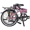 Dahon VYBE D7 Folding Bike, Lightweight Aluminum Frame; 7-Speed Shimano Gears; 20 Foldable Bicycle for Adults
