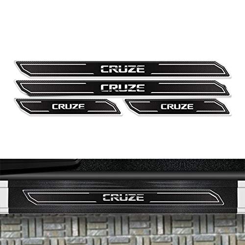 Protetor Cruze Sedan 17/18 Adesivo Placa + Soleira Da Porta