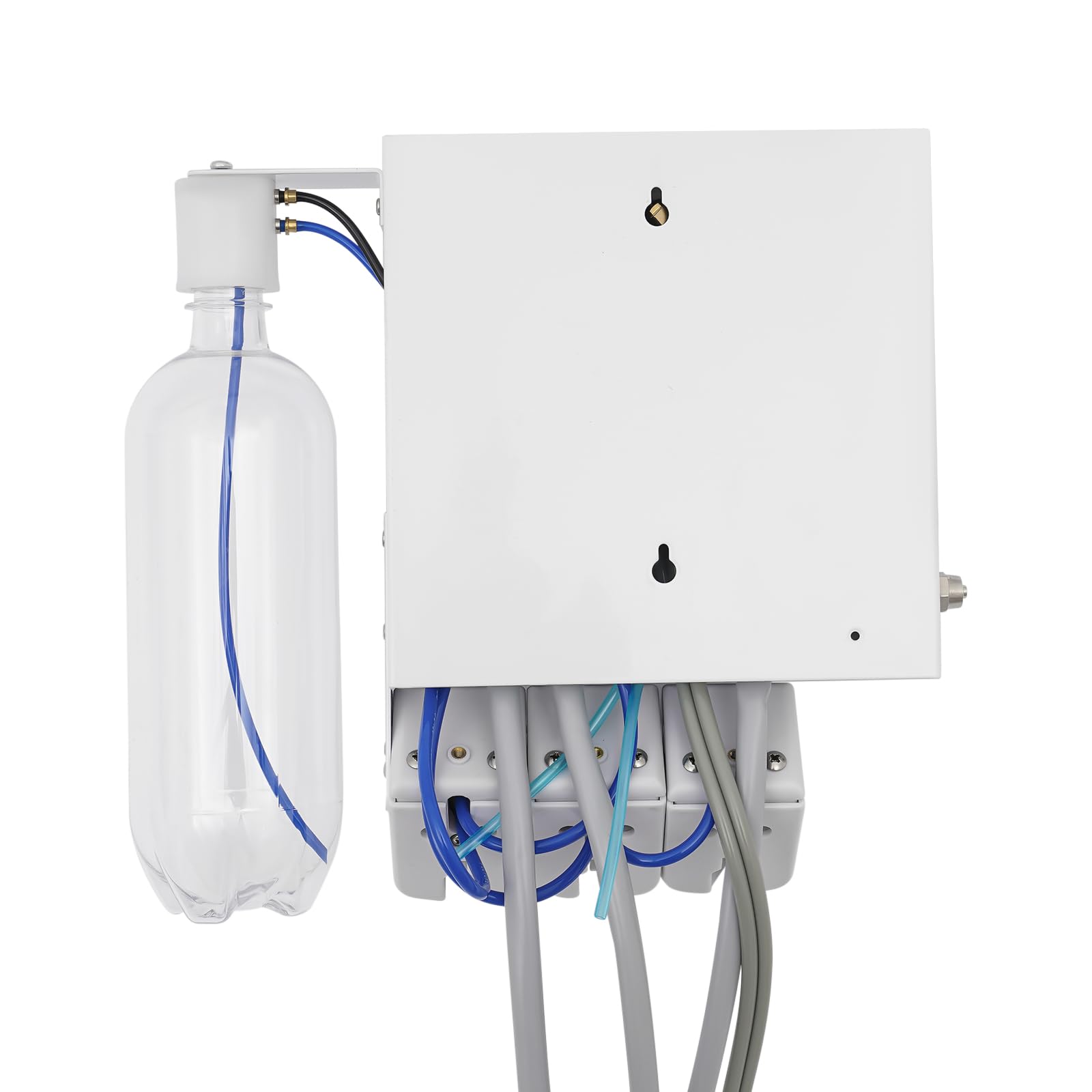 Turbina dentata a 4 fori, rimozione tartaro con ugello di prescissione e tubo flessibile, serbatoio dell'acqua da 600 ml e siringa tripla per studi dentistici professionali, cliniche