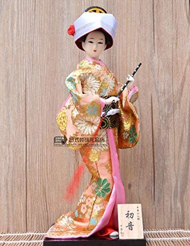 Amazon 人形 人形 着物 人形 レストラン 装飾 芸者 日本語 デスクトップ装飾 ホームギフト 置物 オブジェ オンライン通販