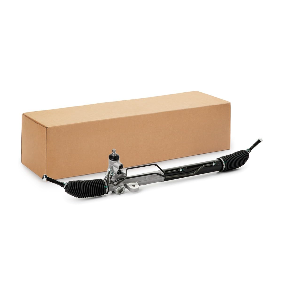 RIDEX 286S1046 Cremallera de dirección hidráulico con rótulas Compatible con HYUNDAI SANTA FÉ II CM