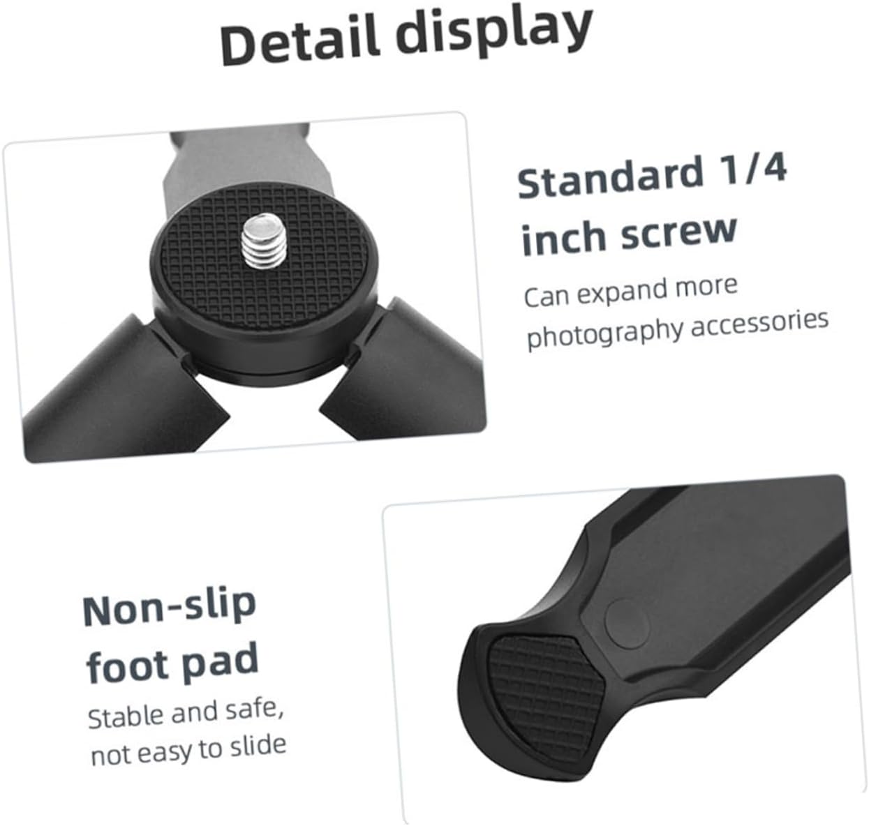 Uonlytech Smartphone Vlog Kit with Adjustable Desktop Tripod Fill Light Microphone Phone Holder for Live Streaming Video Recording and Podcasts Set