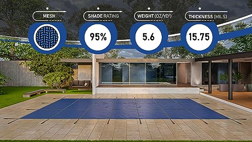 Waterwarden SCMB1632 Inground Pool Safety Cover 16' X 32' thumb #2