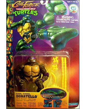 ニンジャタートルズ Coil Cool Donatello 1996 TMNT Teenage Mutant