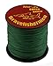 Dark Green super strong PE braided fishing line (1000M, 30LB)