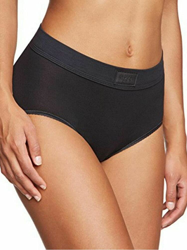 Sloggi Women's Double Comfort Maxi Control Knickers, Black, 10 UK