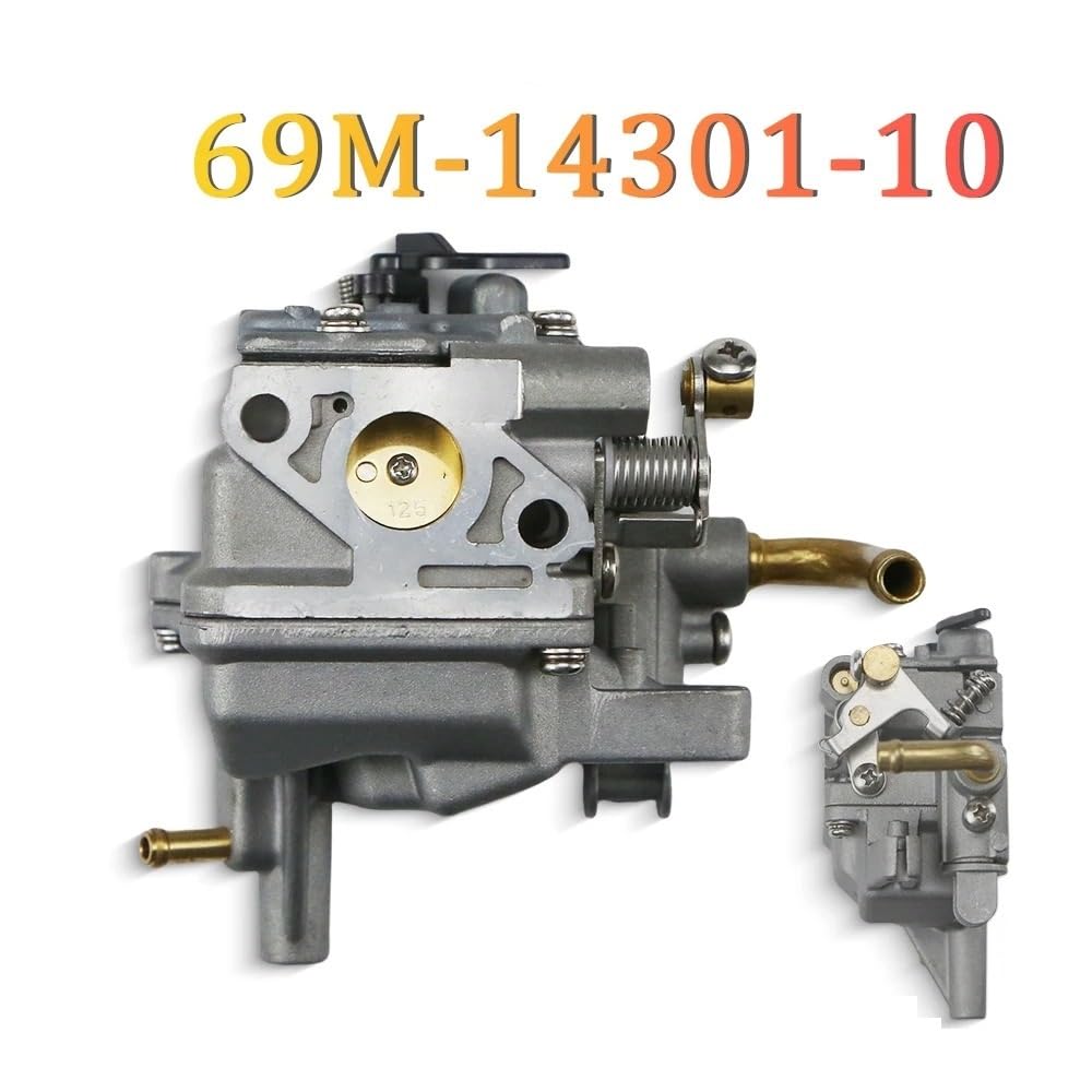 Carburatore Per 69M-14301-10 4 Tempi 2.5HP F2.5 Per Motore Fuoribordo Sostituisce 69M-14301-11 69M-14301-12 -00 69M-14301 Motore Motori Carburatore