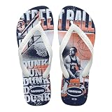 havaianas uomo occhiali TOP ATHLETIC. Un modello pensato per gli appassionati di sport che vogliono esprimere la loro passione a ogni passo. Ispirate al dinamismo del basket e del calcio, queste infradito combinano uno stile atletico moderno con il comfort iconico di Havaianas.
