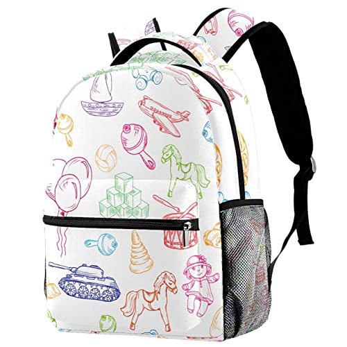 Sac à dos de voyage coloré fini les affaires mouillées avec porte-gourde