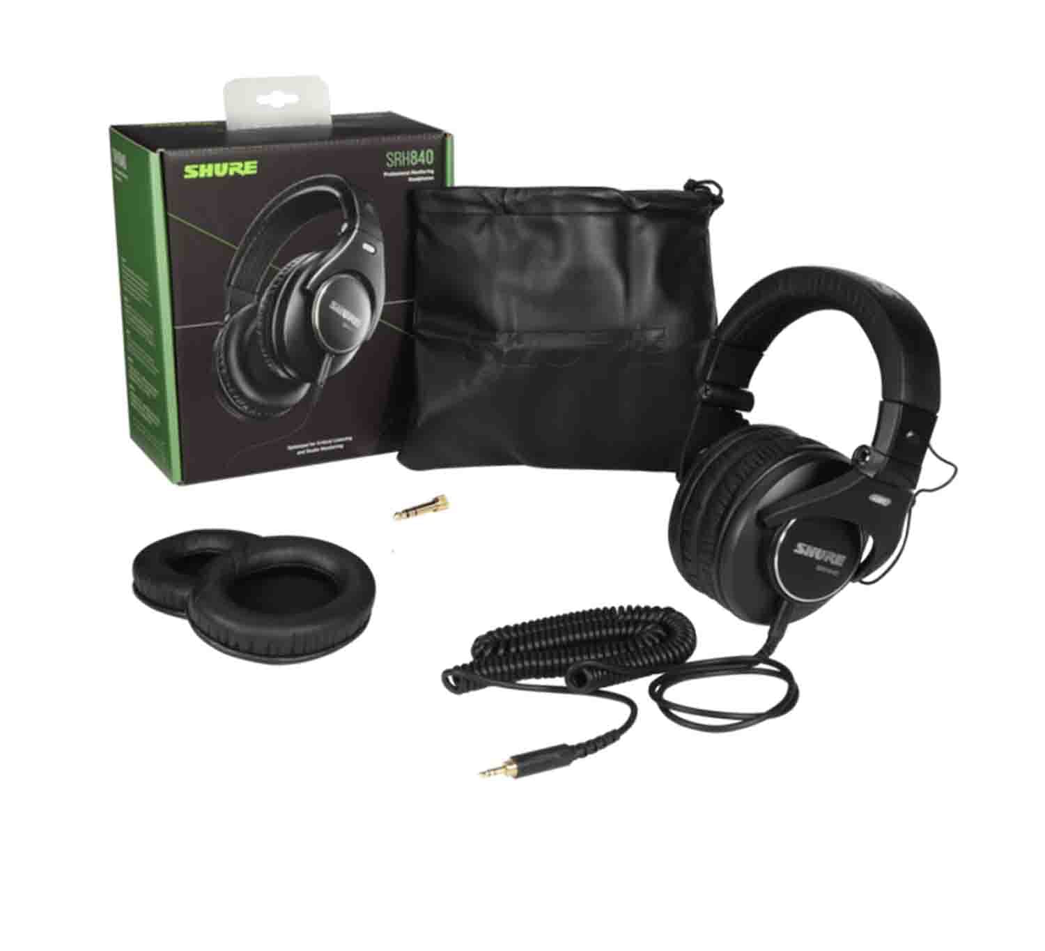 SHURE SRH840 ヘッドホン 本体 SRH840 - Shure | 完実電気オンラインショップ | KANJITSU DENKI