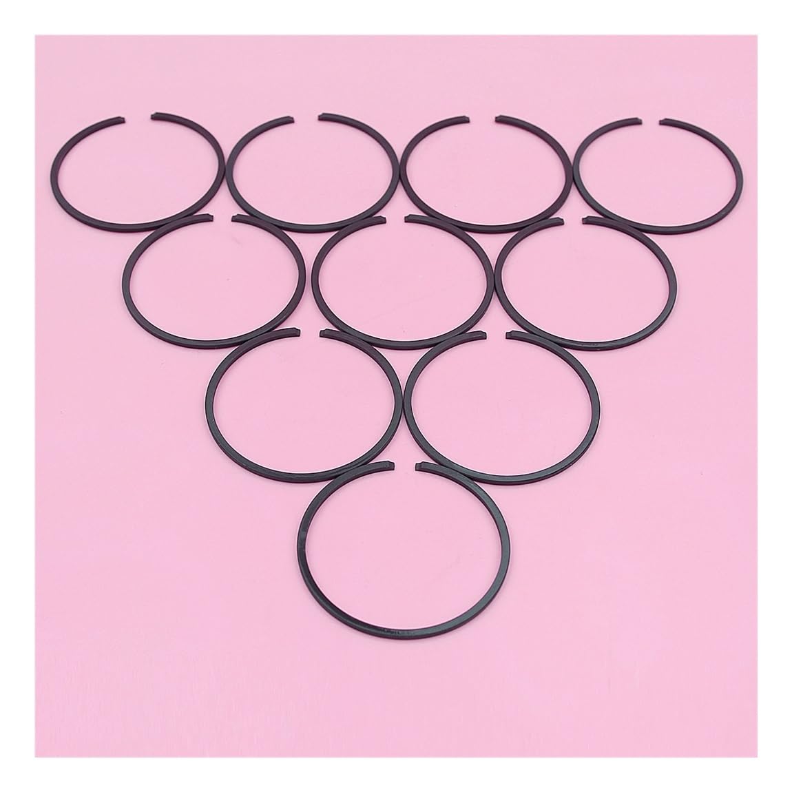 Segment piston 35 mm pour réparer une perte de compression sur débroussailleuse et outil jardin