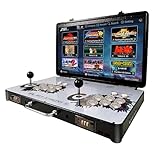 WYGAMING Folding Arcade | 4 Players | Over 20000 Games | 22 Inch LED Display | Sanwa Joysticks